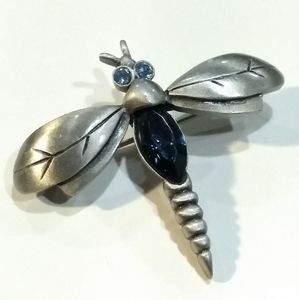 NWOT Pewter Dragonfly Brooch.